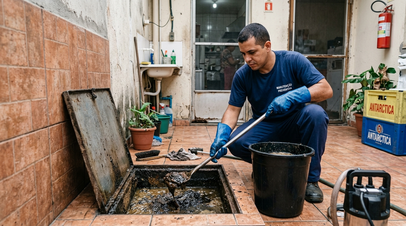 Limpeza de Caixa de Gordura perto de mim em Barueri‑SP